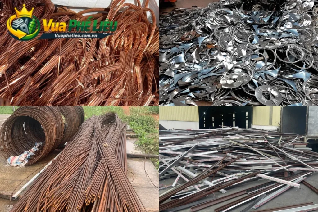 Các loại phế liệu được thu mua phổ biến tại Vĩnh Phúc