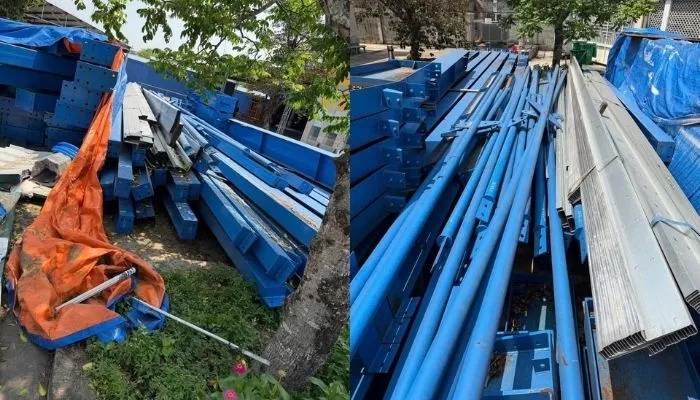 Dịch vụ thu mua phế liệu công trình tại Long Biên