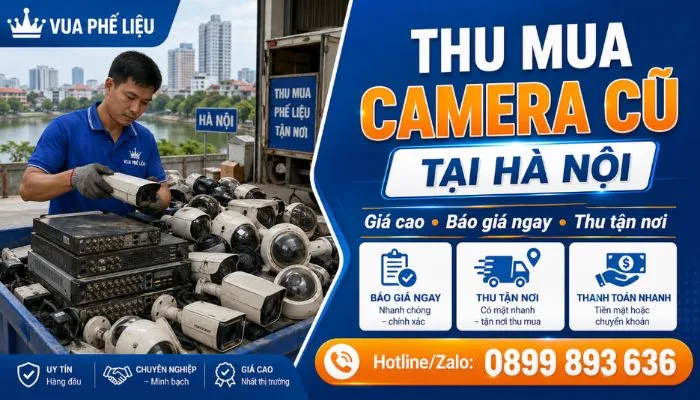 Thu mua camera cũ Hà Nội