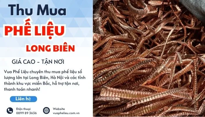 Thu mua phế liệu Long Biên giá cao