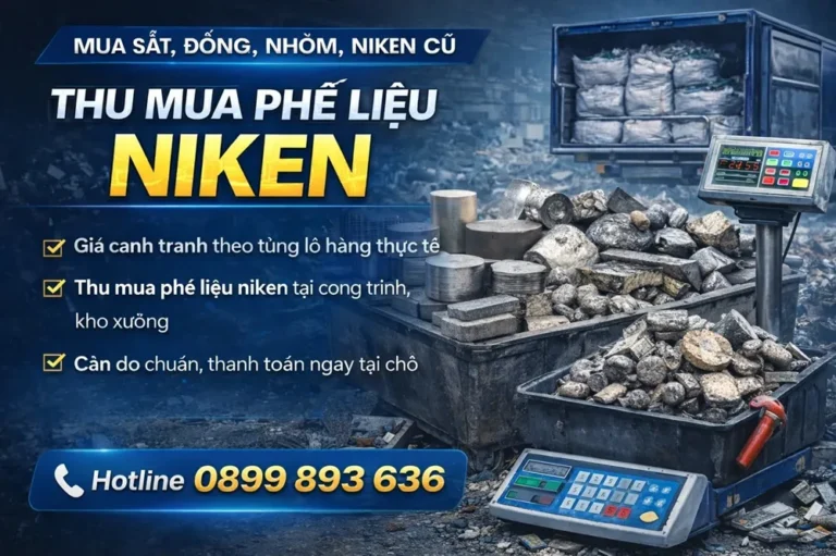 Thu mua phế liệu niken tận nơi