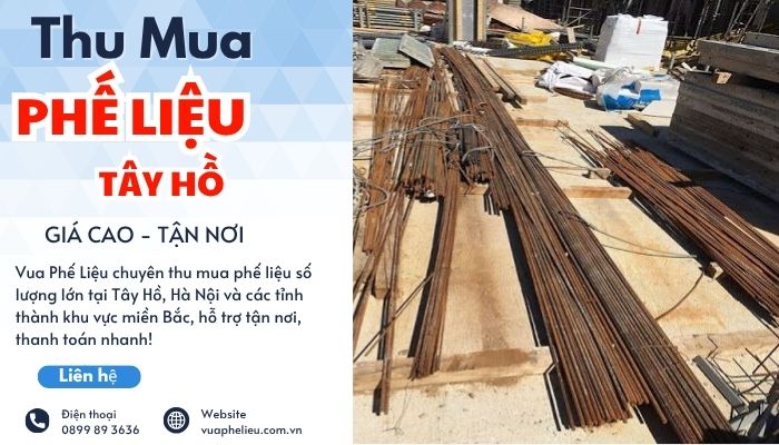 Thu mua phế liệu Tây Hồ