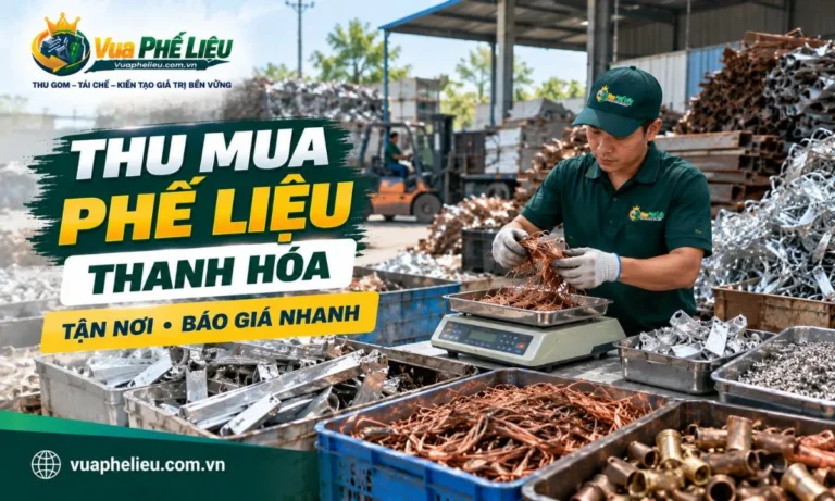 Thu mua phế liệu Thanh Hóa giá cao, tận nơi