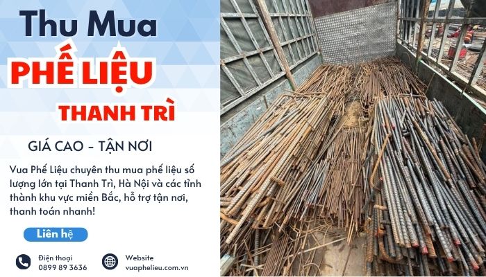Thu mua phế liệu Thanh Trì