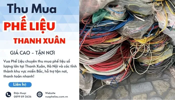 Thu mua phế liệu Thanh Xuân giá cao