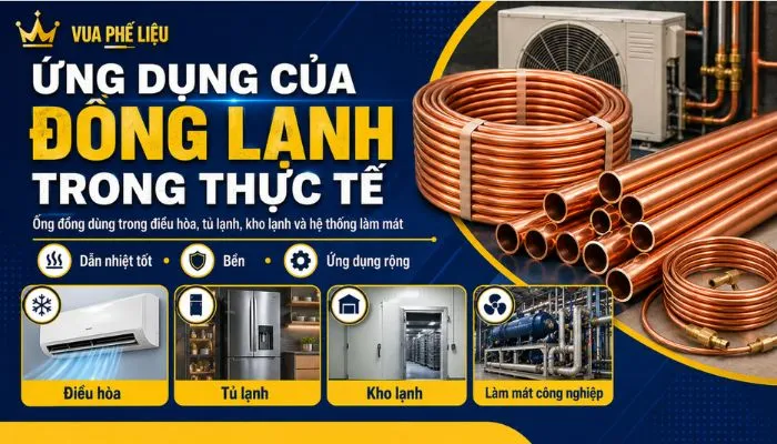 Ứng dụng của đồng lạnh trong thực tế