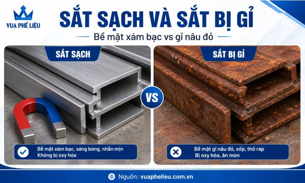 tính chất và gỉ sắt