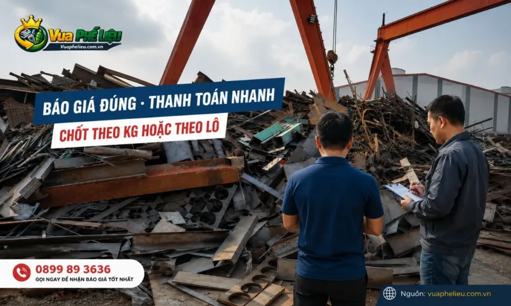Quy trình thu mua phế liệu tại Lâm Đồng