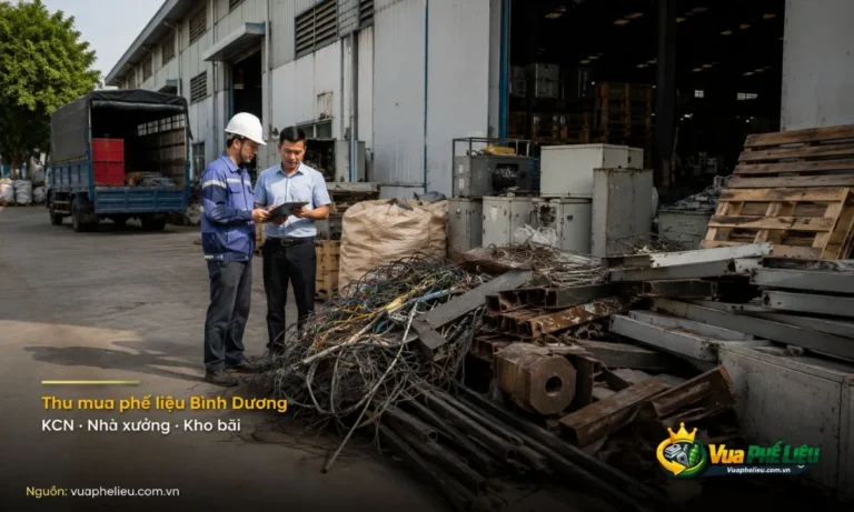 Thu mua phế liệu Bình Dương giá cao