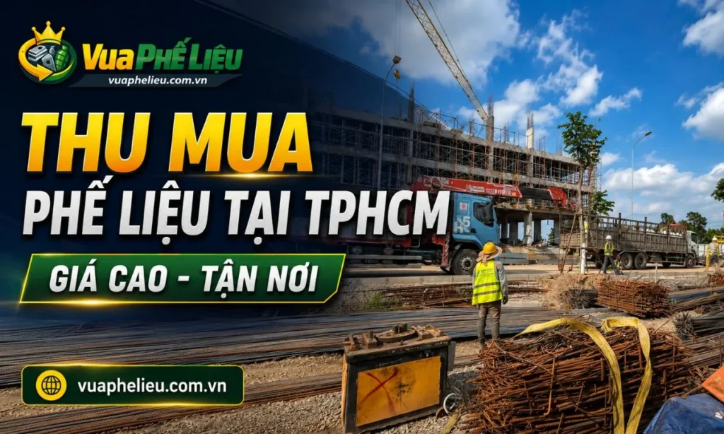 Thu mua phế liệu TPHCM giá cao tận nơi